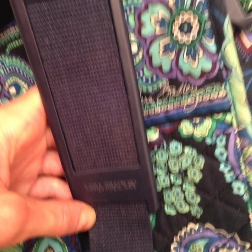 VERA BRADLEY floral book computer diaper bag